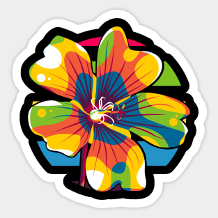 Wild Geranium Sticker